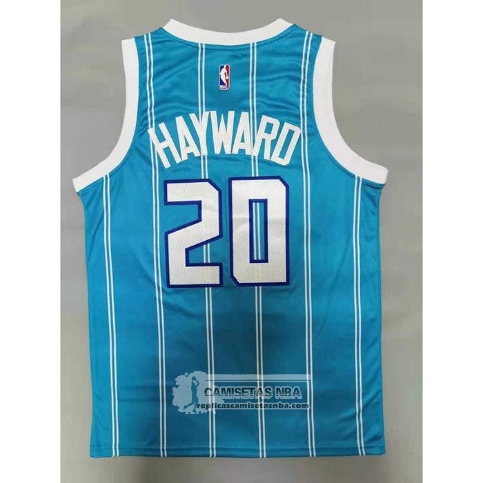 Camiseta Charlotte Hornets Gordon Hayward Icon 2020-21 Verde